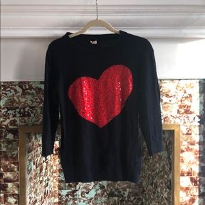 Jcrew Merino Wool blend sweater 3/4 sleeves